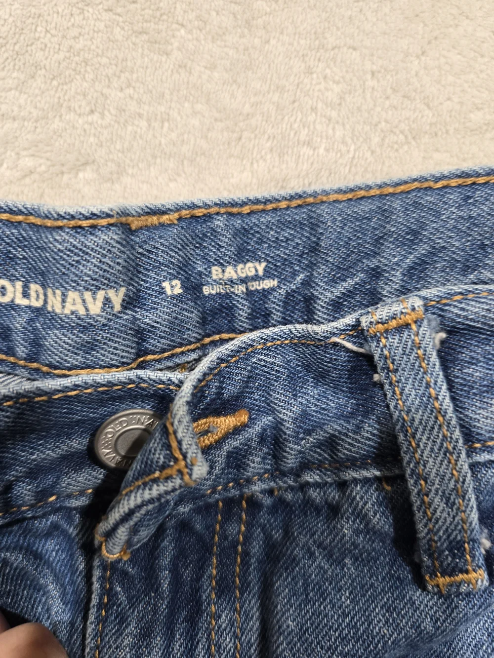 Zara Black and Old Navy Blue Kids Denim Shorts Duo